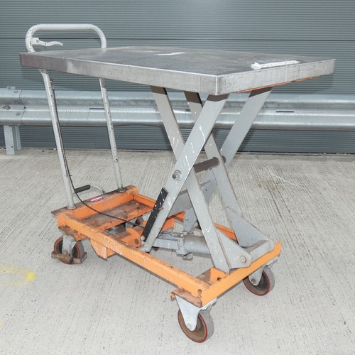 500kg hydraulic platform - hydraulic,