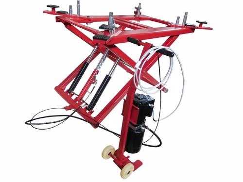 Mobile mid rise scissor - scissor, lift