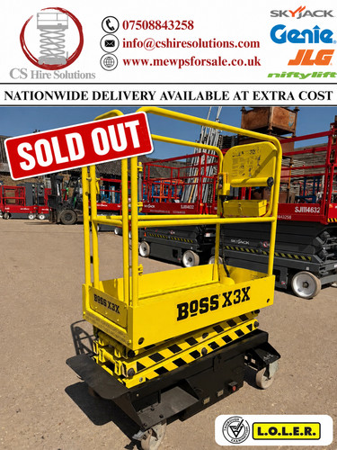 Youngman boss x3x scissor lift - boss,